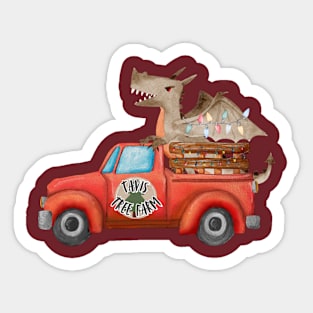 Tavis Tree Farm Sticker